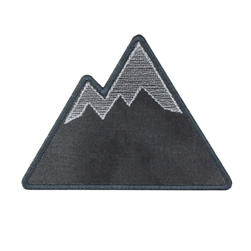 Woodland Mountain Sew or Iron on Patch